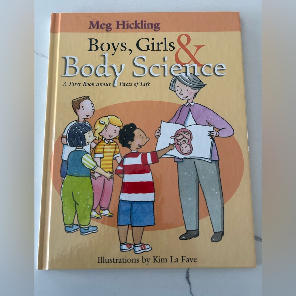 Boys, Girls & Body Science Learning Book by Meg Hickling